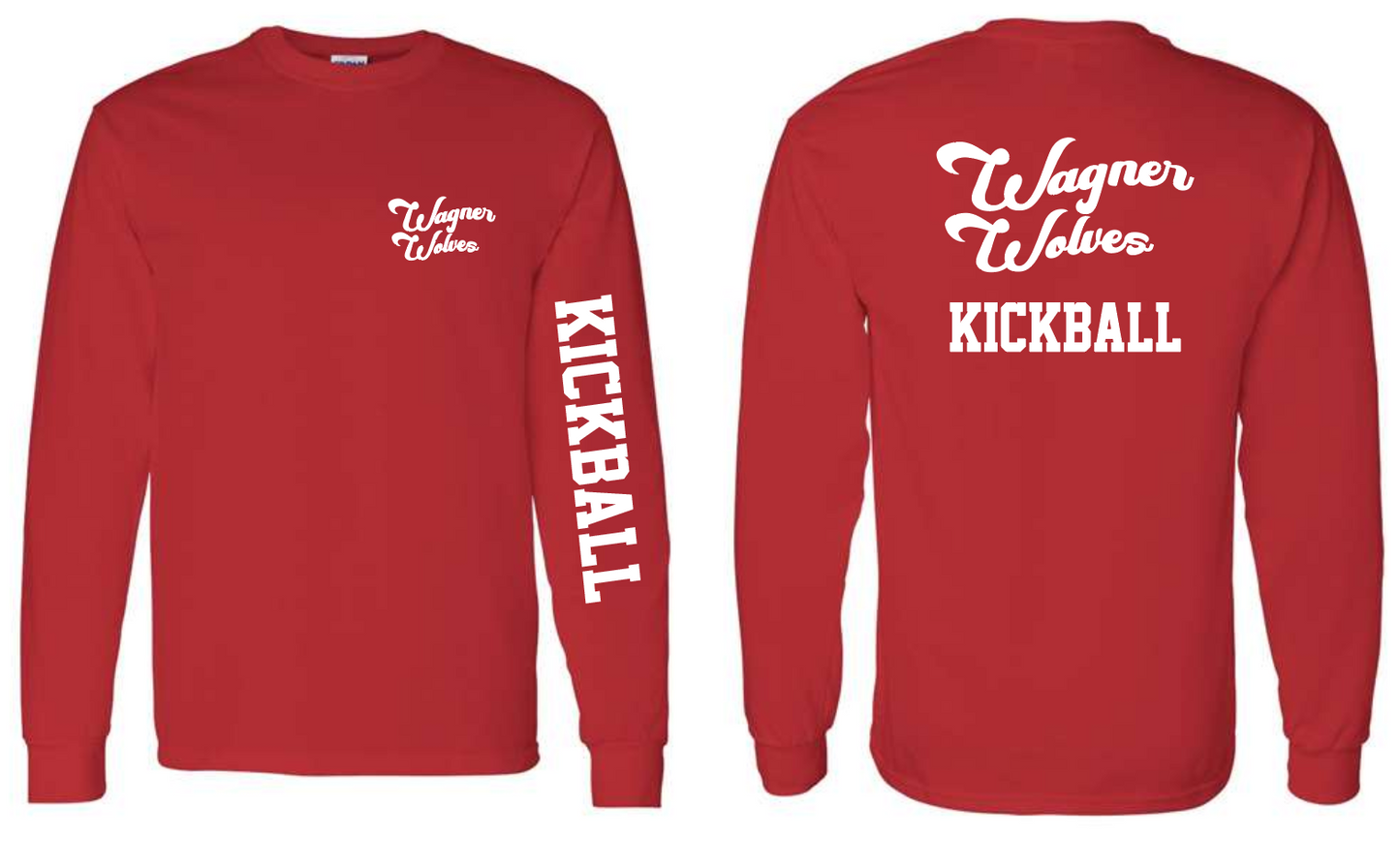Wagner Spring Sport (Red) Long Sleeve T-Shirt (Pre-Order by Apr 1)