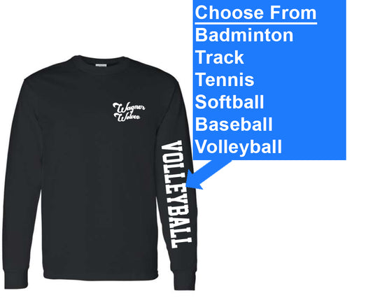 Wagner Spring Sport (Black) Long Sleeve T-Shirt (Pre-Order)